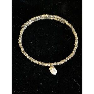 KEEP Collective Mixed Metal Inspo-Wrap Bracelet w/ Howlite